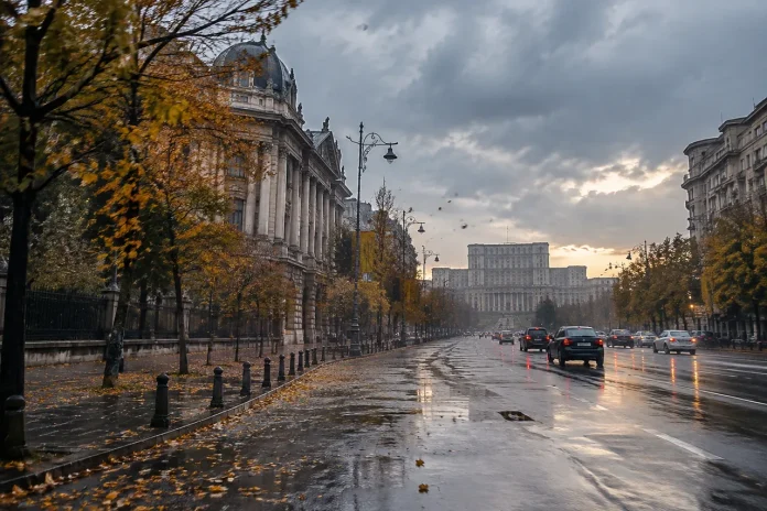 Bucureștiul intră sub influența vântului